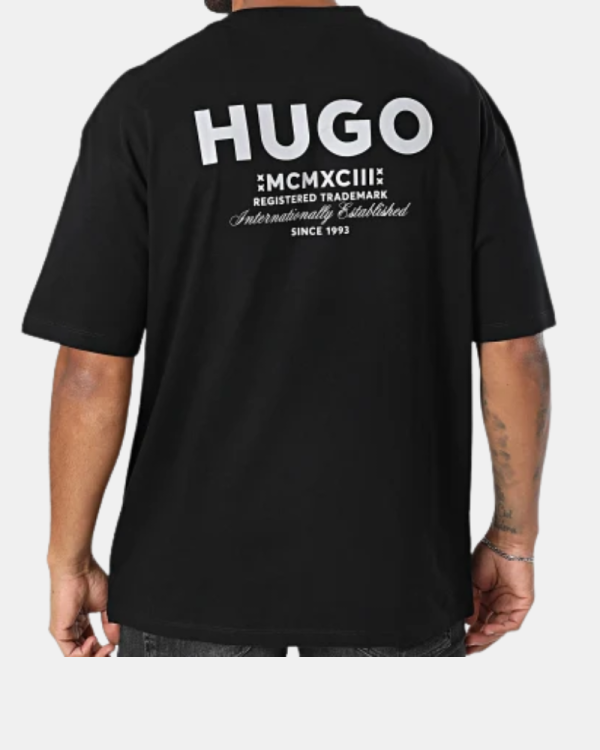 Camisetas Manga corta Hombre HUGO Negro 50509776 NALONO