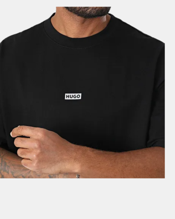 Camisetas Manga corta Hombre HUGO Negro 50509776 NALONO