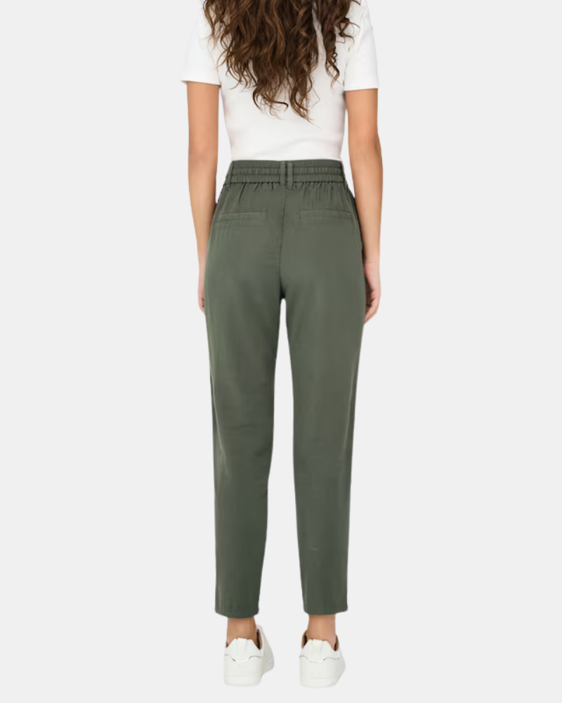 Pantalones Largos Mujer ONLY Verde 15342873 POPTRASH ARIS LIFE