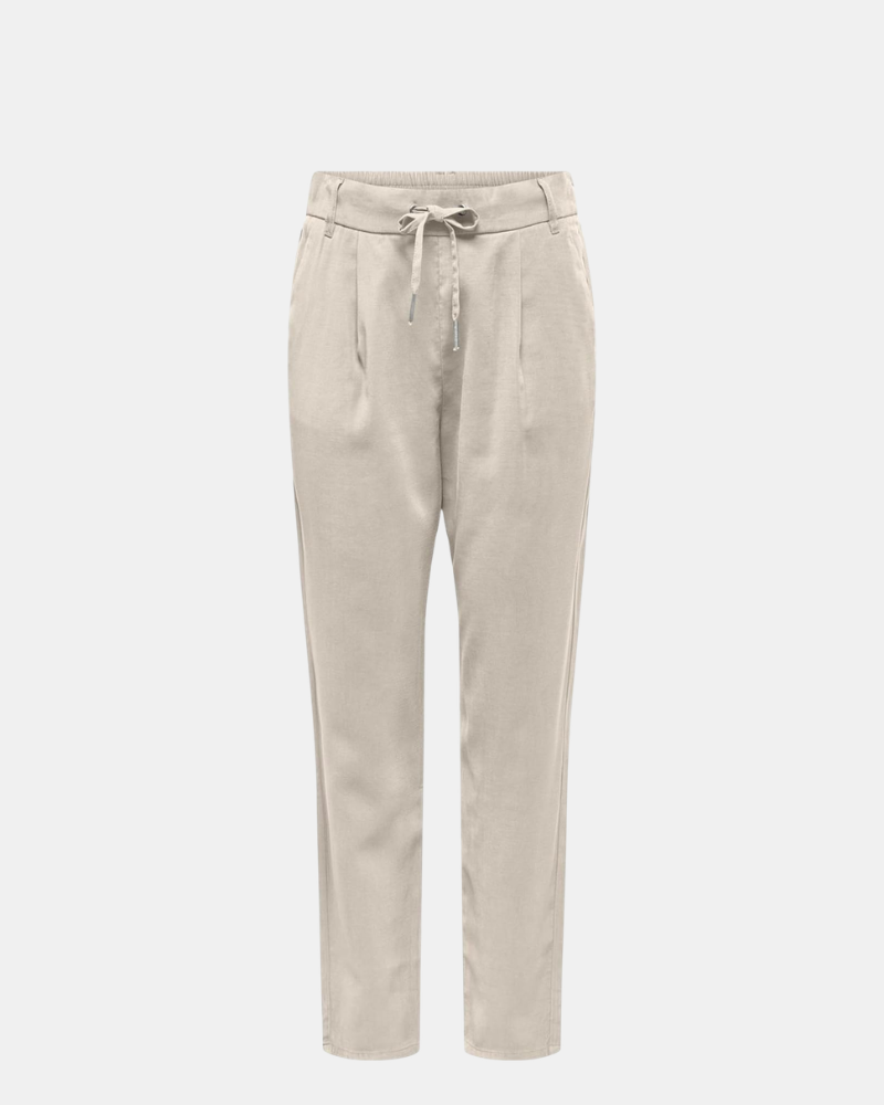 Pantalones Largos Mujer ONLY Beige 15342873 POPTRASH ARIS LIFE