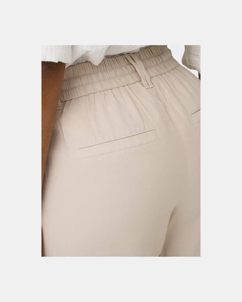 Pantalones Largos Mujer ONLY Beige 15342873 POPTRASH ARIS LIFE