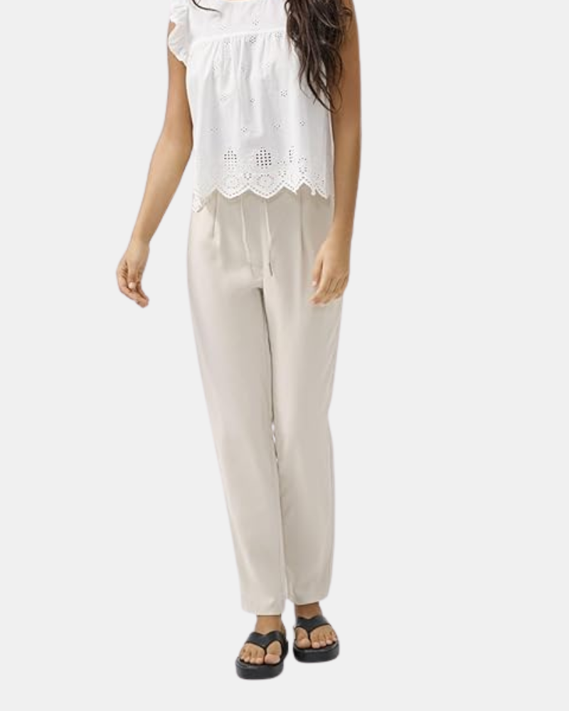 Pantalones Largos Mujer ONLY Beige 15342873 POPTRASH ARIS LIFE