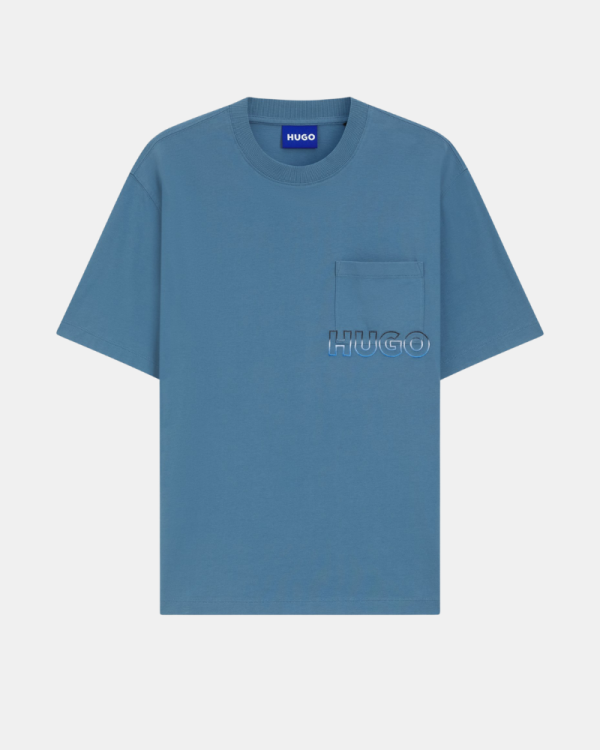 Camisetas Manga corta Hombre HUGO Azul 50549120 NOGOSTE