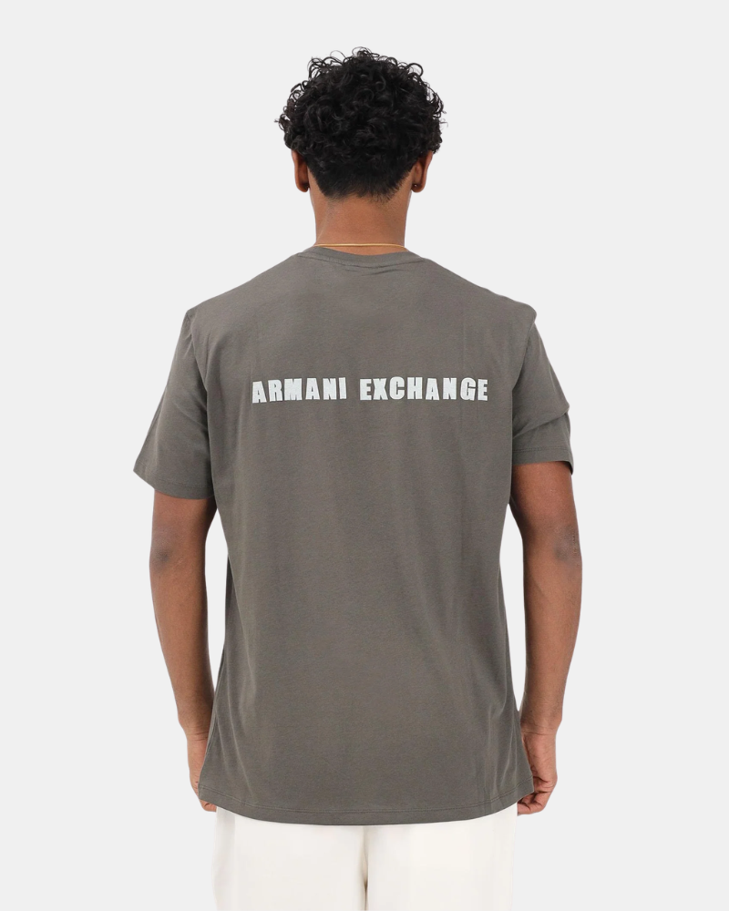 Camisetas de manga curta para homem ARMANI EXCHANGE Verde XM002509 AF10358