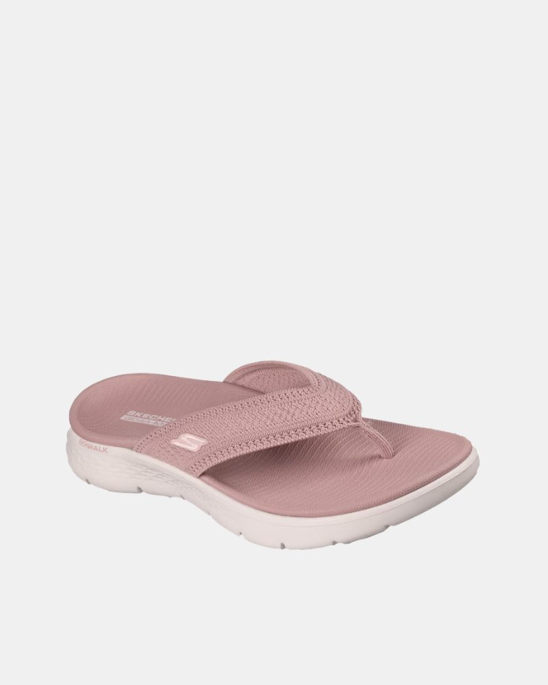 Sandalias Chancletas Mujer SKECHERS Rosa 141459 GO WALK FLEX SANDAL HOLLY