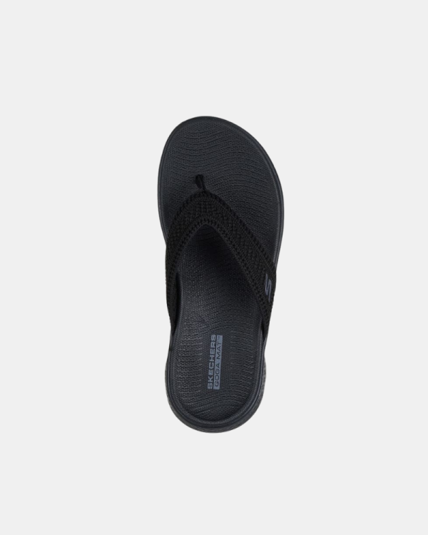 Sandalias Chancletas Mujer SKECHERS Negro 141459 GO WALK FLEX SANDAL HOLLY