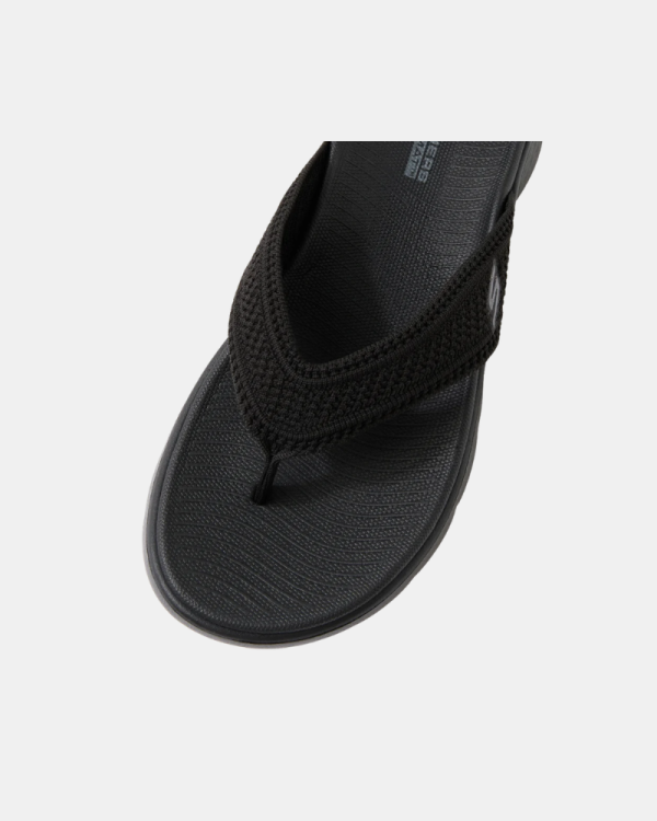 Sandalias Chancletas Mujer SKECHERS Negro 141459 GO WALK FLEX SANDAL HOLLY