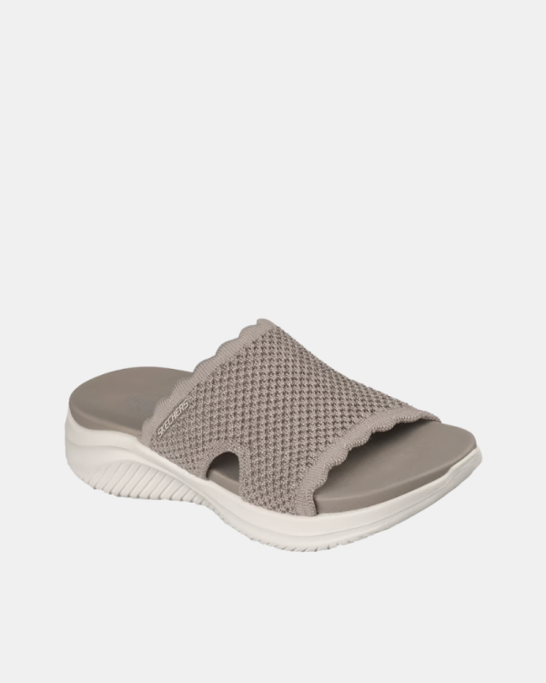 Sandalias Chancletas Mujer SKECHERS Taupe 164055 ULTRA FLEX 3 SANDAL