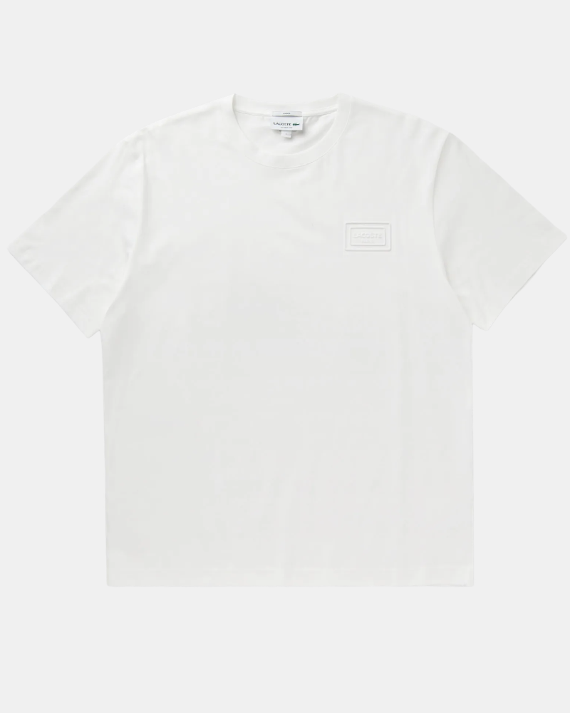 Camisetas de manga curta para homem LACOSTE Bege TH0753