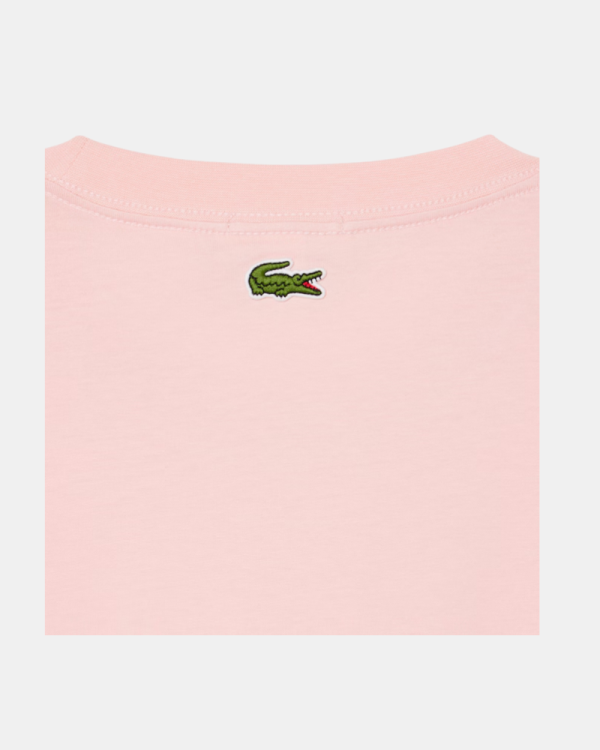 Camisetas de manga curta para homem LACOSTE Rosa TH0753