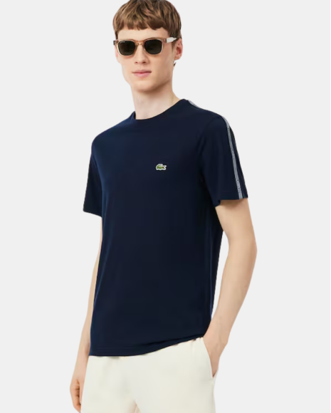 Camisetas Manga corta Hombre LACOSTE Azul TH0888
