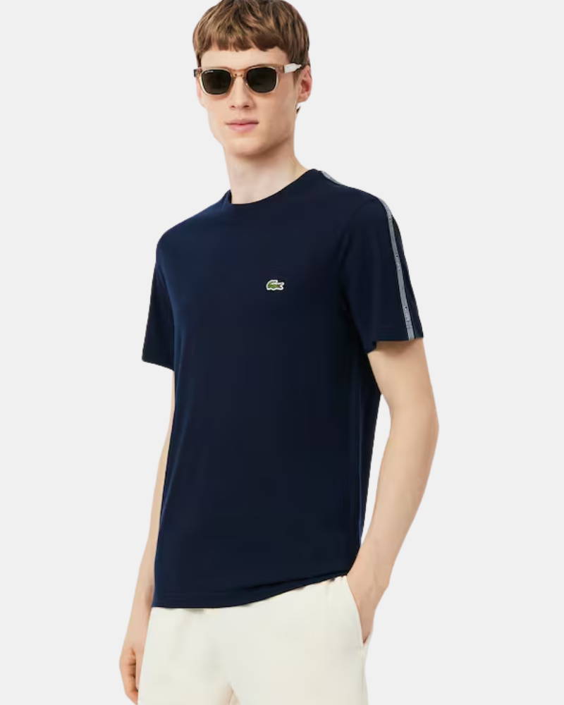 Camisetas Manga curta Homem LACOSTE Azul TH0888
