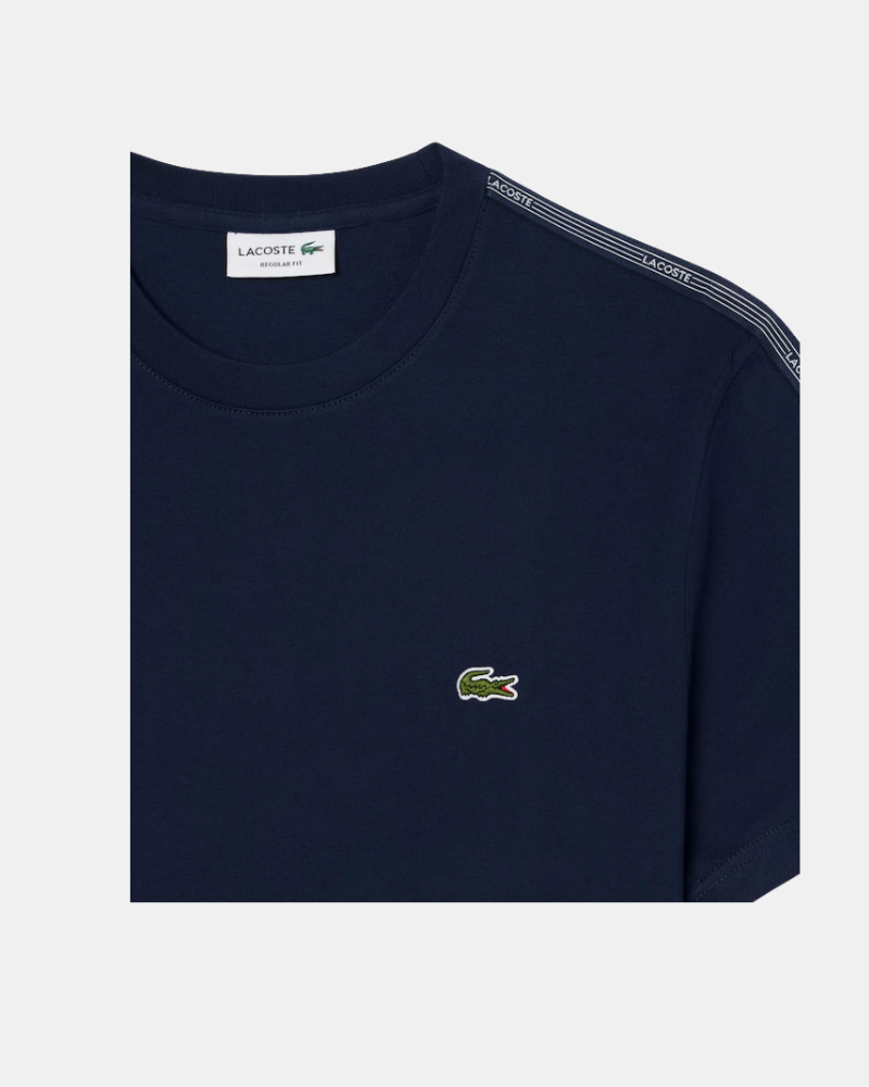 Camisetas Manga curta Homem LACOSTE Azul TH0888