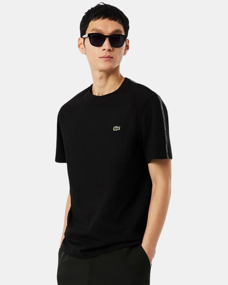 Camisetas Manga corta Hombre LACOSTE Negro TH0888