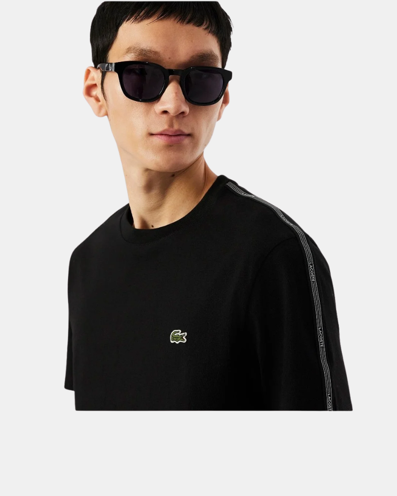 Camisetas Manga corta Hombre LACOSTE Negro TH0888