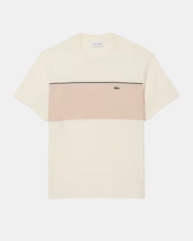 Camisetas de manga curta para homem LACOSTE Nude TH0896