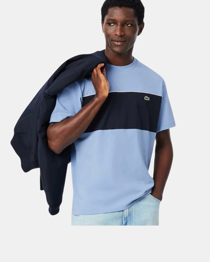 Camisetas Manga corta Hombre LACOSTE Azul TH0896