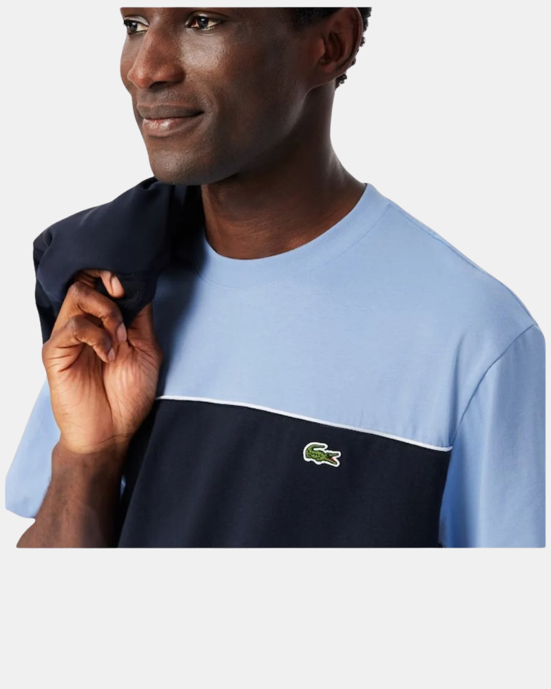 Camisetas Manga corta Hombre LACOSTE Azul TH0896