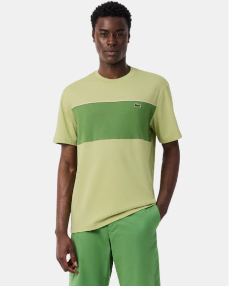 Camisetas Manga corta Hombre LACOSTE Verde TH0896