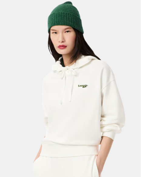 Sudaderas Manga larga Mujer LACOSTE Blanco SF7607
