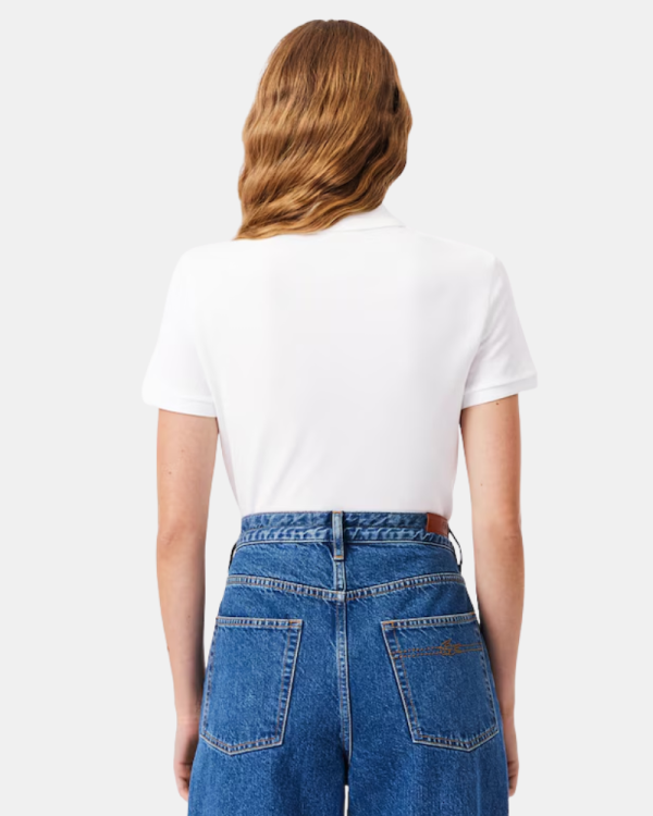 Camisetas Manga corta Mujer LACOSTE Blanco PF5462