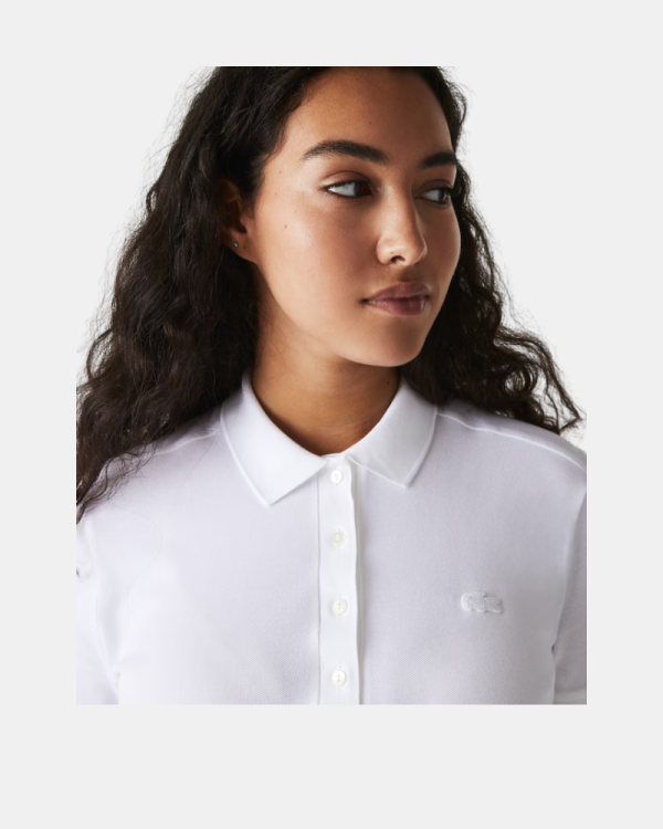 Camisetas Manga corta Mujer LACOSTE Blanco PF5462