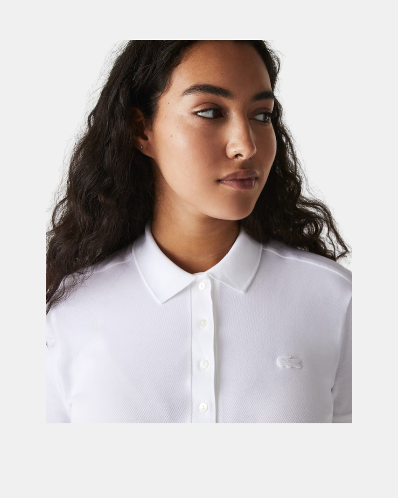 Camisetas Manga corta Mujer LACOSTE Blanco PF5462