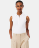 Camisetas Top Mujer LACOSTE Blanco PF5445