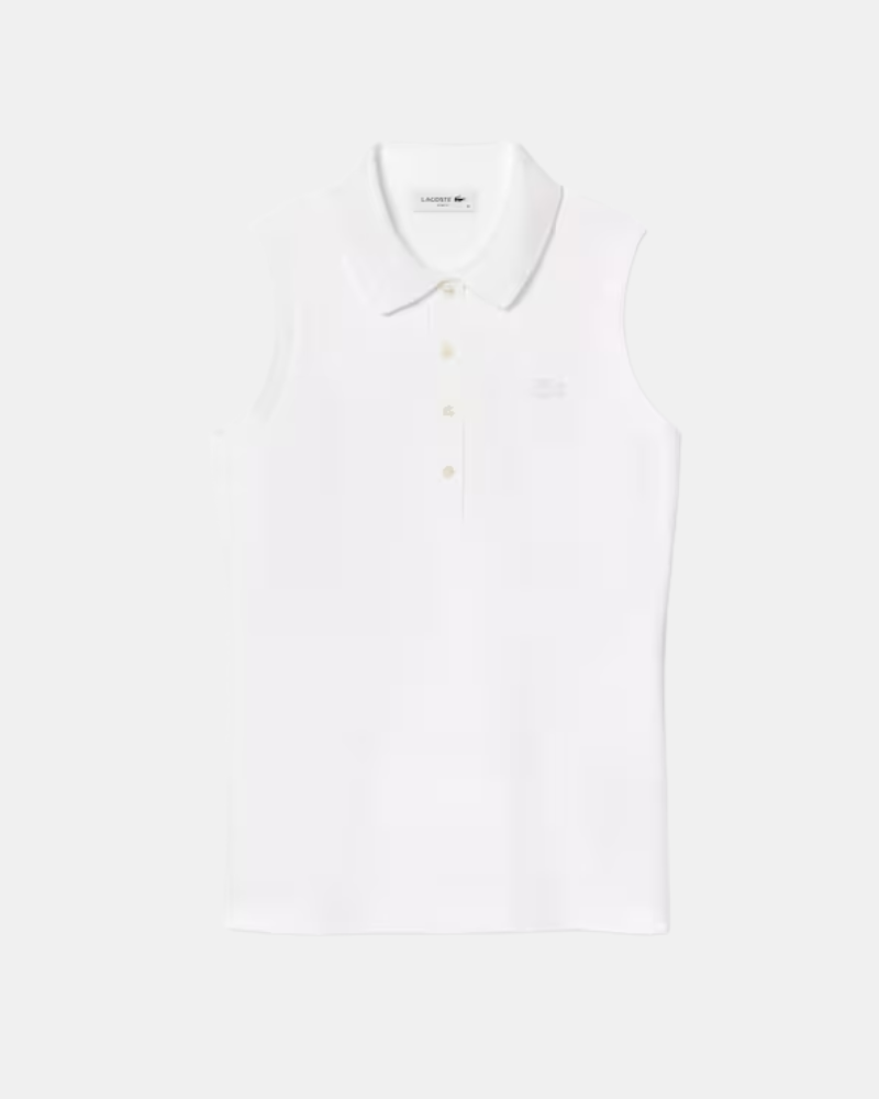 Camisetas Top Mujer LACOSTE Blanco PF5445