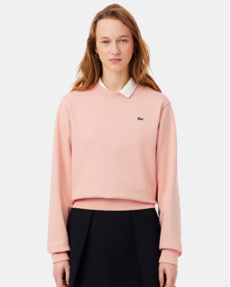 Sudaderas Manga larga Mujer LACOSTE Rosa SF5270