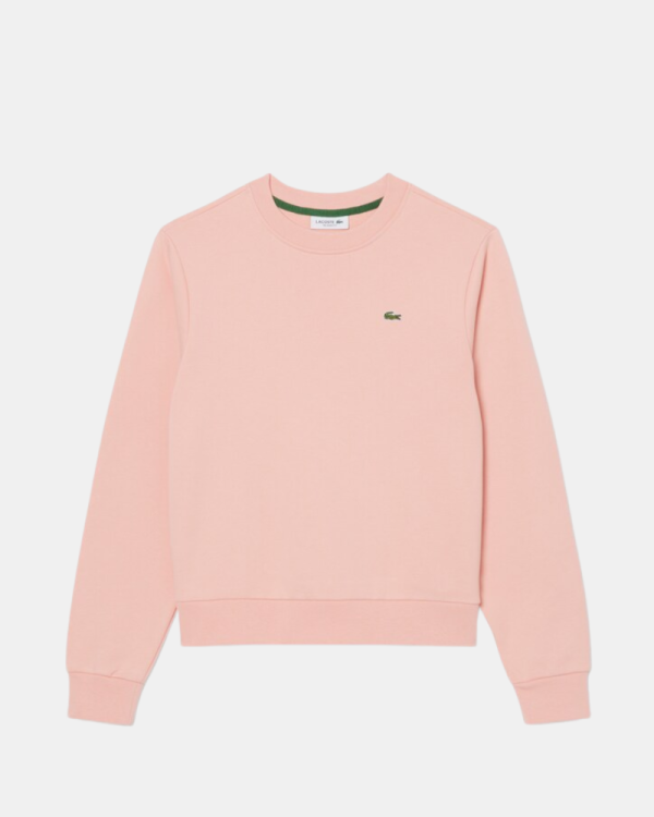 Sweatshirts de manga comprida para mulher LACOSTE Rosa SF5270