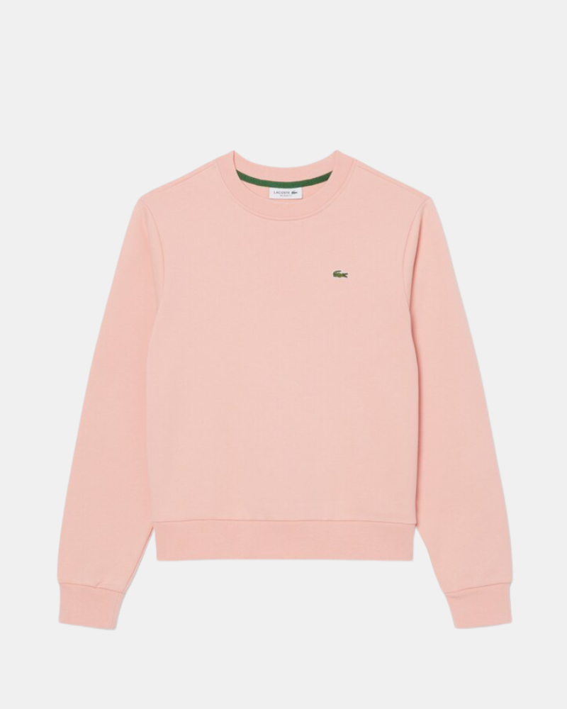 Sweatshirts de manga comprida para mulher LACOSTE Rosa SF5270