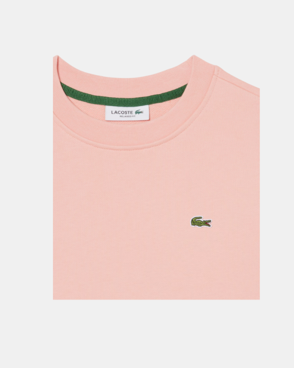 Sweatshirts de manga comprida para mulher LACOSTE Rosa SF5270