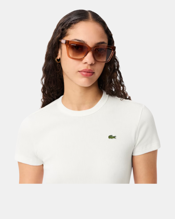 Ropa interior Manga corta Mujer LACOSTE Nude TF5538