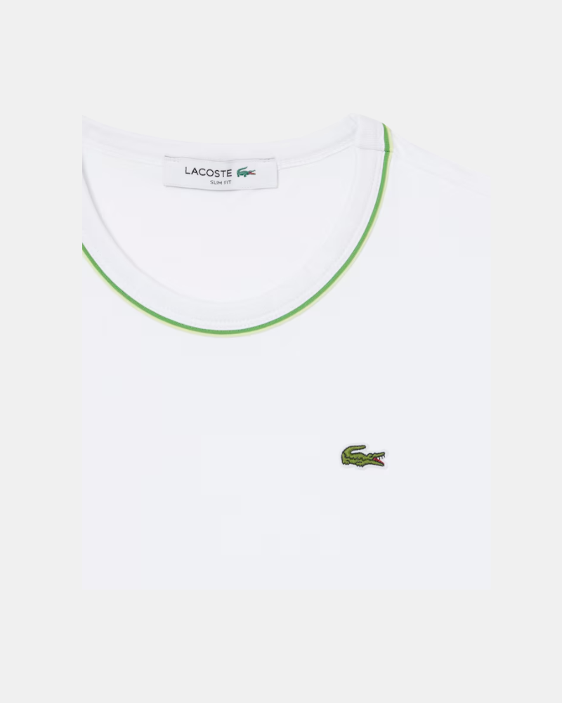 Camisetas Manga corta Mujer LACOSTE Blanco TF5289