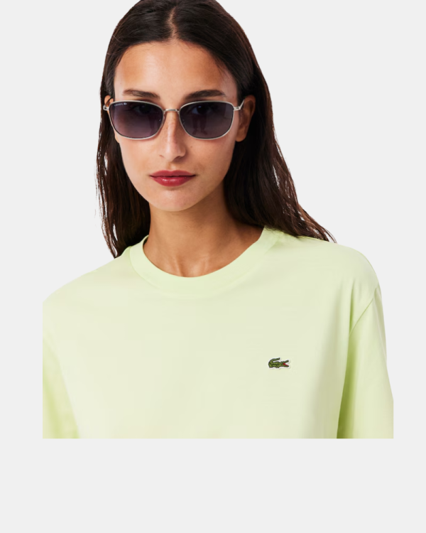 Camisetas Manga corta Mujer LACOSTE Verde TF7215