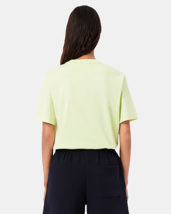 Camisetas Manga corta Mujer LACOSTE Verde TF7215