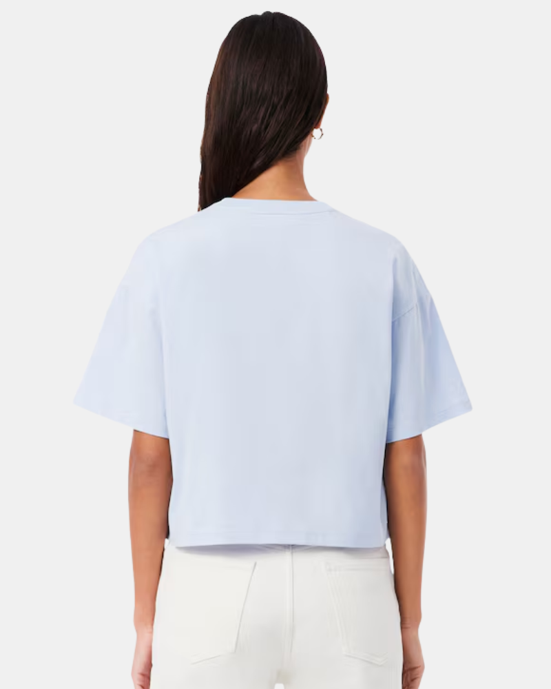 Camisetas Manga corta Mujer LACOSTE Azul TF7605