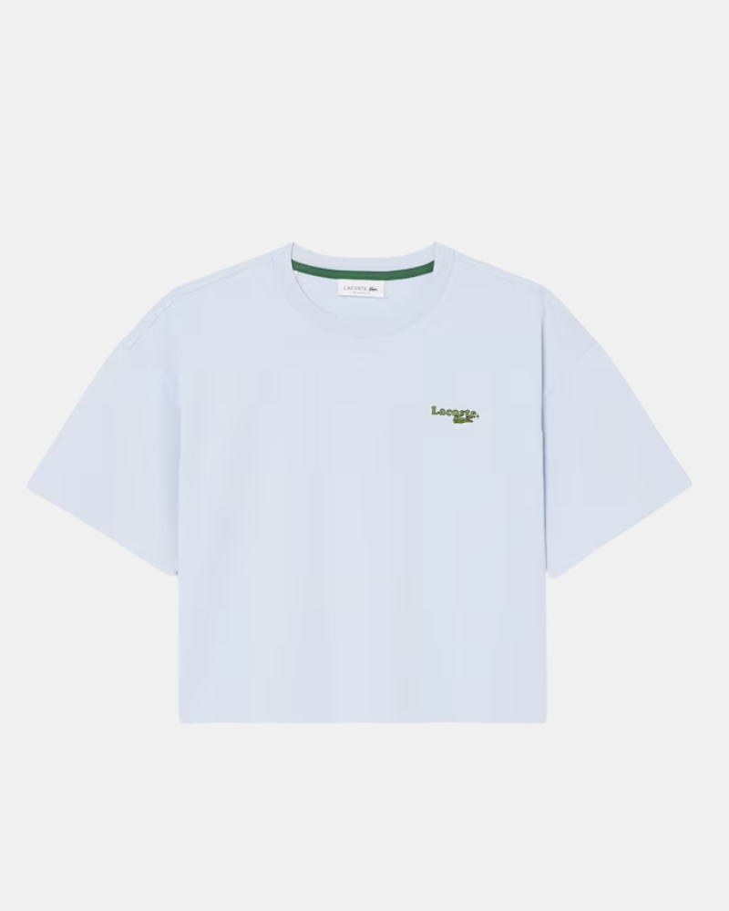 Camisetas Manga corta Mujer LACOSTE Azul TF7605