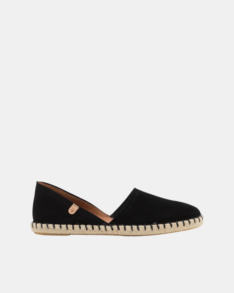 Sapatos Alpercatas Mulher Verbenas Preto CARMEN