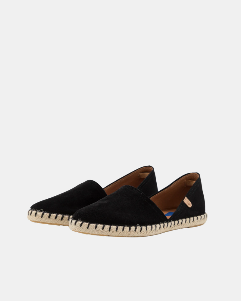 Sapatos Alpercatas Mulher Verbenas Preto CARMEN