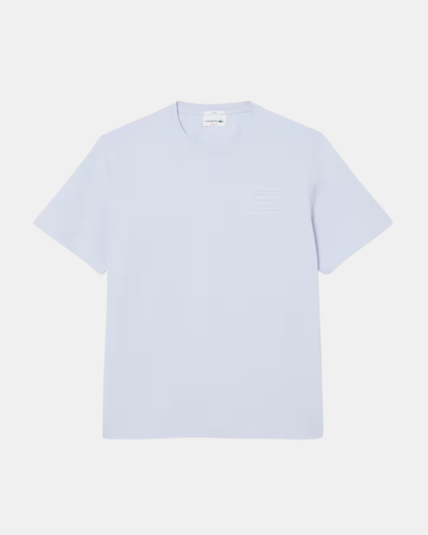 Camisetas Manga corta Hombre LACOSTE Azul TH0753