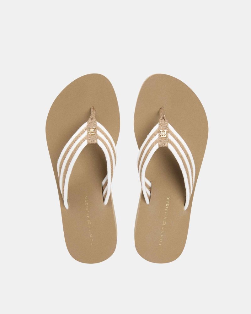 Sandalias Chancletas Mujer TOMMY HILFIGER Beige FW0FW09196RBC