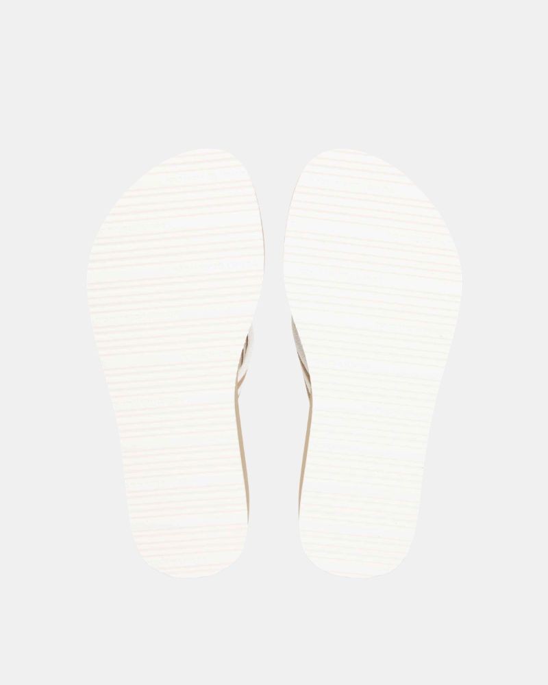 Sandalias Chancletas Mujer TOMMY HILFIGER Beige FW0FW09196RBC