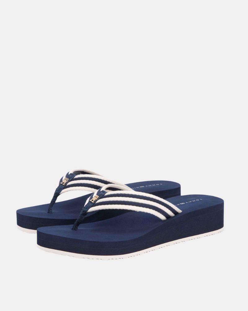 Sandalias Chancletas Mujer TOMMY HILFIGER Azul FW0FW09196DW6