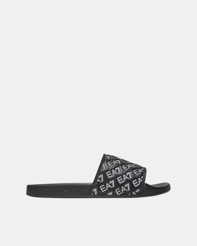 Sandalias Chancletas Hombre EA7 Negro 7X000109 AF15125