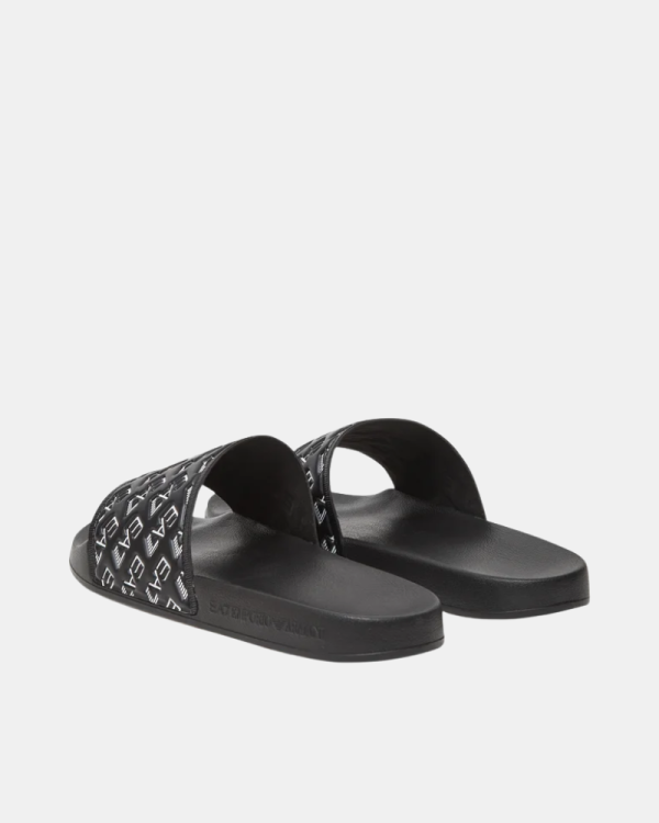Sandalias Chancletas Hombre EA7 Negro 7X000109 AF15125