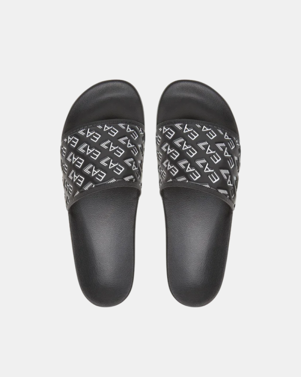 Sandalias Chancletas Hombre EA7 Negro 7X000109 AF15125