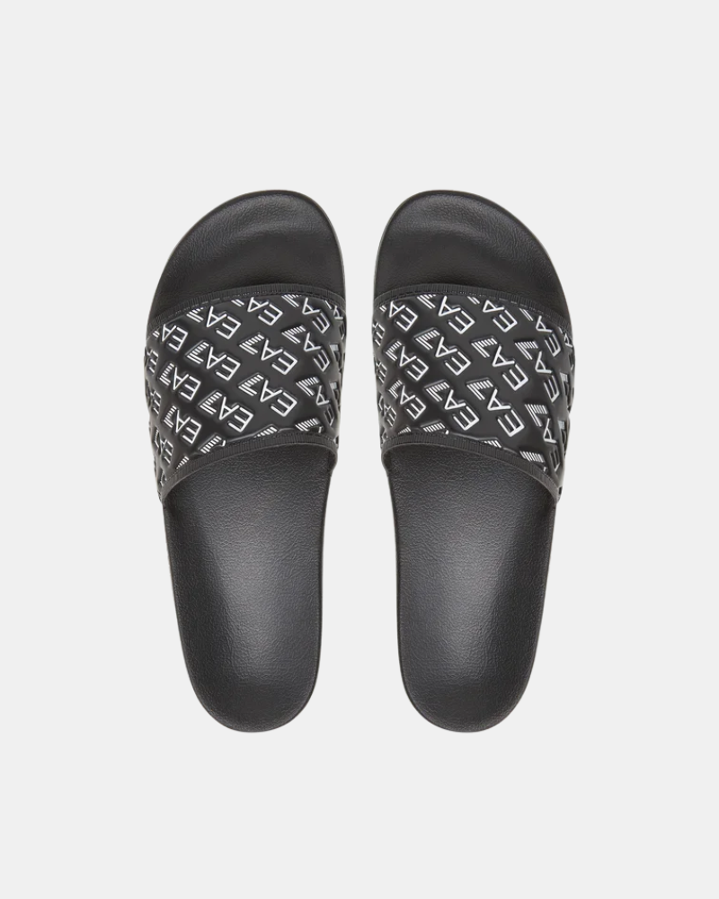 Sandalias Chancletas Hombre EA7 Negro 7X000109 AF15125