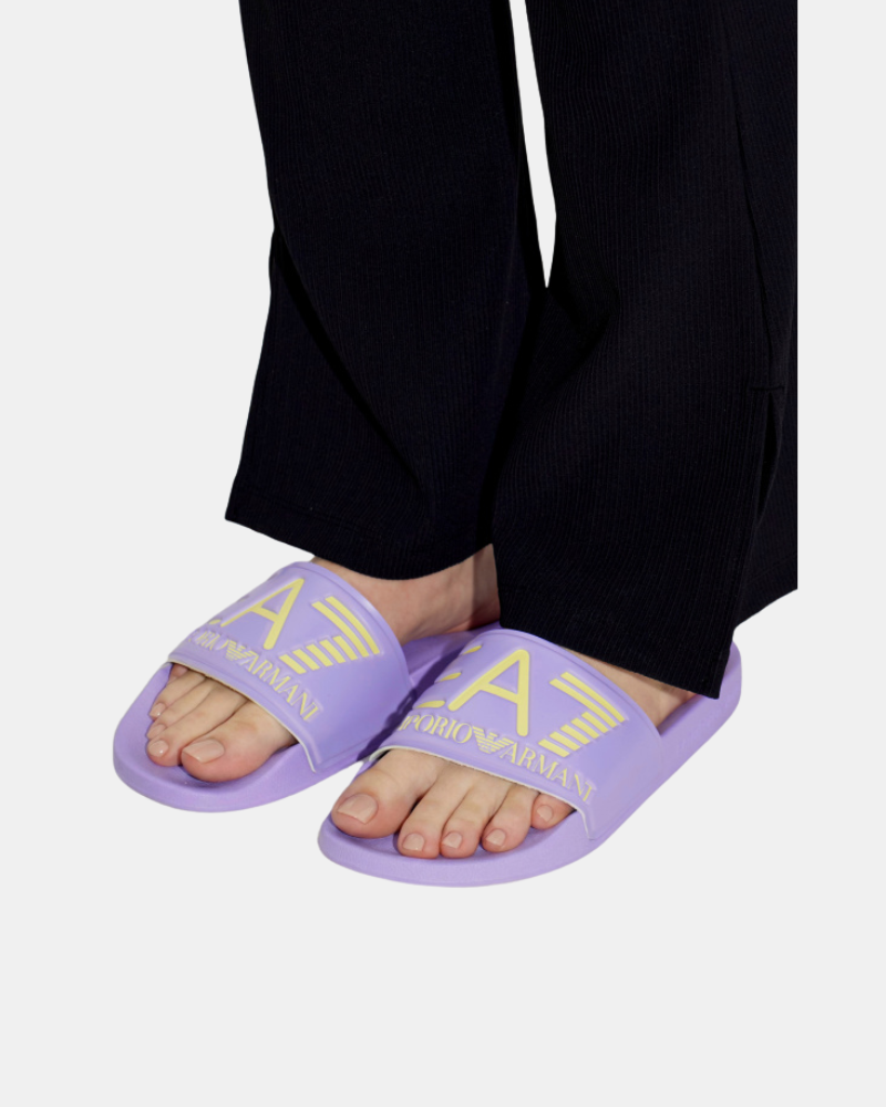 Sandalias Chancletas Mujer EA7 Morado 7X000108 AF15118
